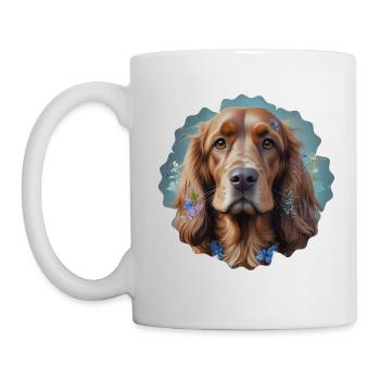 COCKER DOG - Mug - white - Left