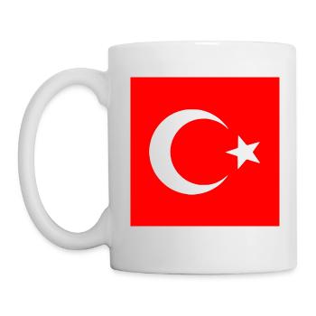 Turquie - Drapeau turc - Mug blanc - blanc - Gauche