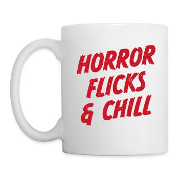 Films d’horreur et frisson - Mug blanc - blanc - Gauche