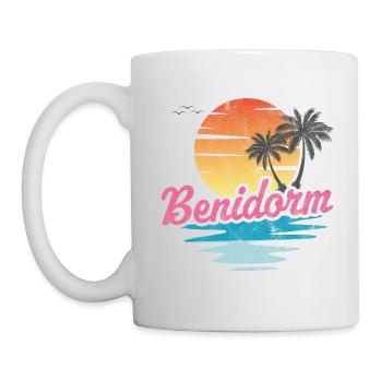 Benidorm Beach - Mug - white - Left