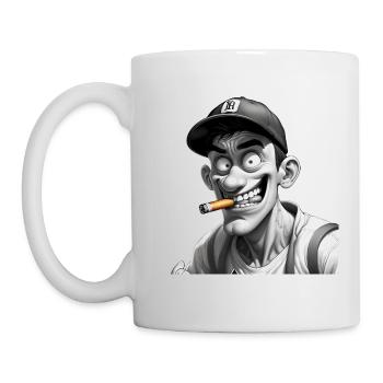 Freak - Tasse - Weiß - Links