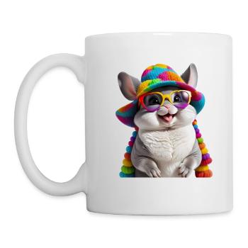 Chinchilla - Mug blanc - blanc - Gauche