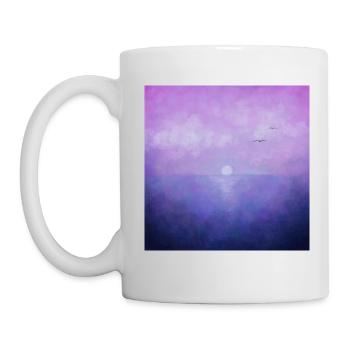 Ocean Stillness - Mug - white - Left