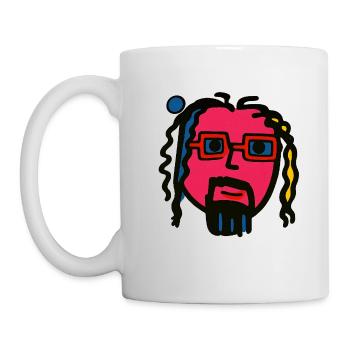Dicker Andy Onkel - Tasse - Weiß - Links