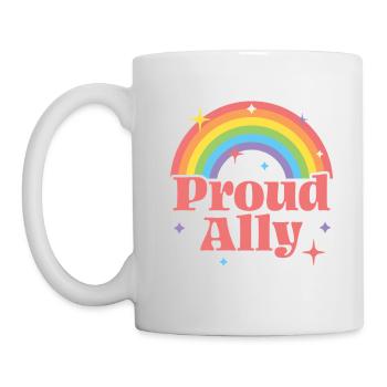 Proud Ally - Mug - white - Left