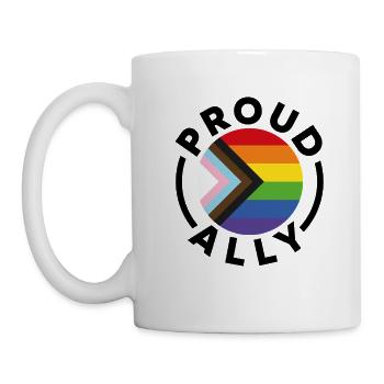 Proud Ally - Mug - white - Left