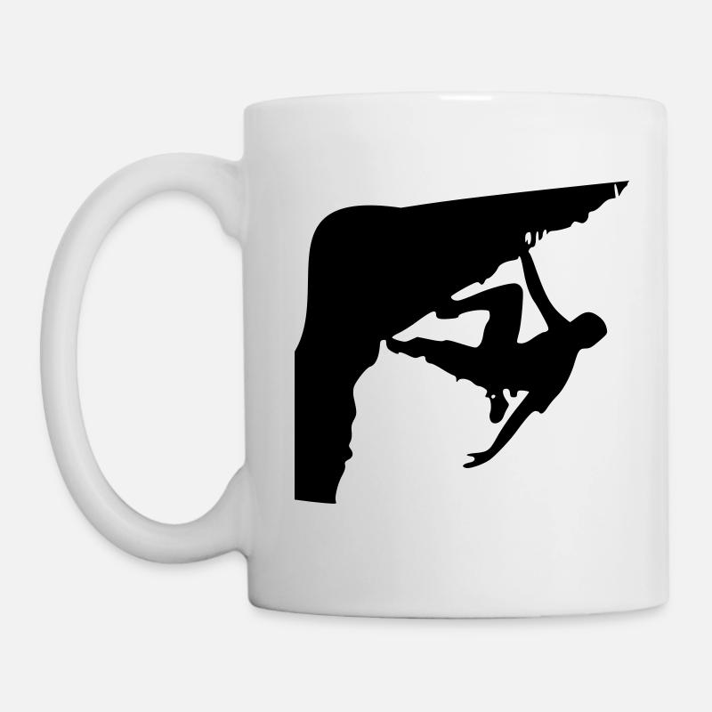 grimpeur - Mug blanc - blanc