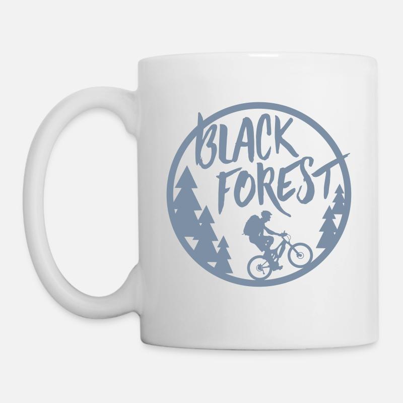 Black Forest Biker - Tasse - Weiß