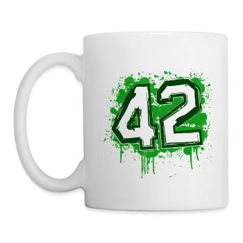 Saint-Étienne 42 bigdirt - Mug - white - Left