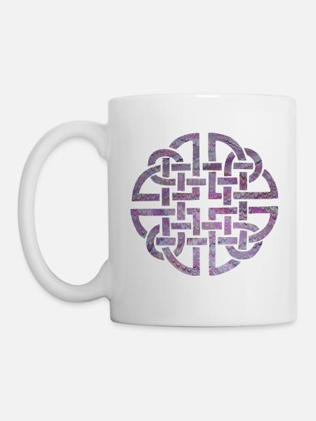 Celtic knot 8 e 62 - Mug - white