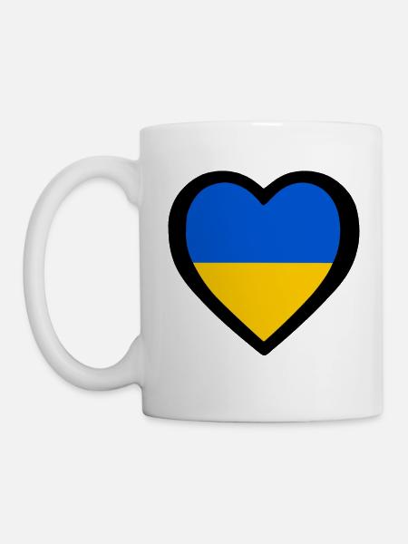 Ukraine - Tasse - Weiß