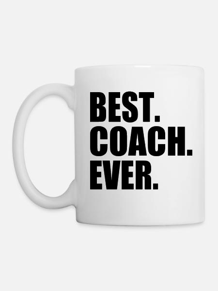 Best coach ever - Tasse - Weiß