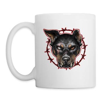 CHARIVARI Dog - Stray dog Beauceron - - Mug - white - Left