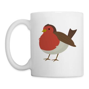 Robin - Mug - white - Left
