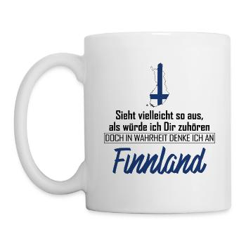 Finnland Wahrheit - Tasse - Weiß - Links