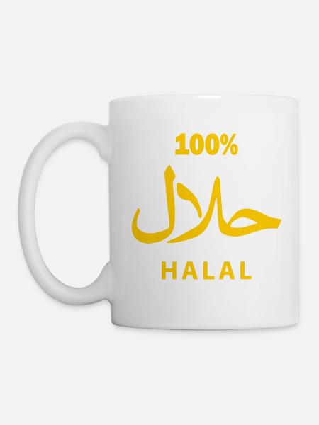Halal - Tasse - Weiß
