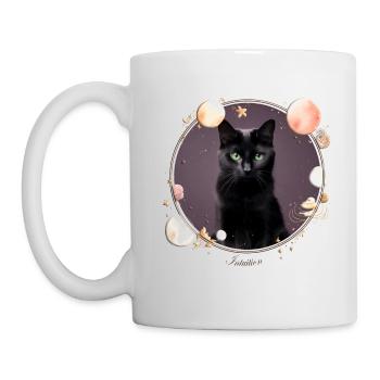 Friday Of Salem - Vertraue deiner Intuition - Tasse - Weiß - Links