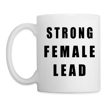 Strong female lead - Mug blanc - blanc - Gauche