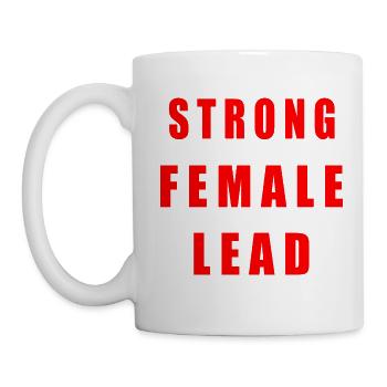 Strong female lead - Mug blanc - blanc - Gauche