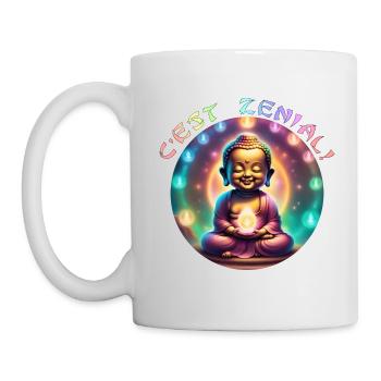 C'est Zenial - Mug blanc - blanc - Gauche