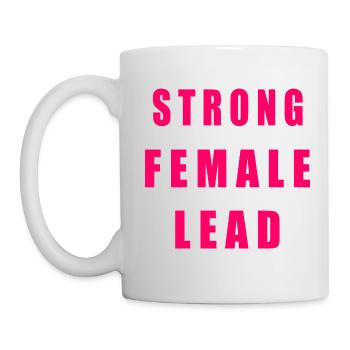 Strong female lead - Mug blanc - blanc - Gauche