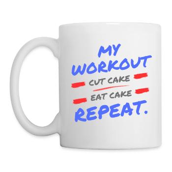 Eat Red Apple Pie - Mug - white - Left
