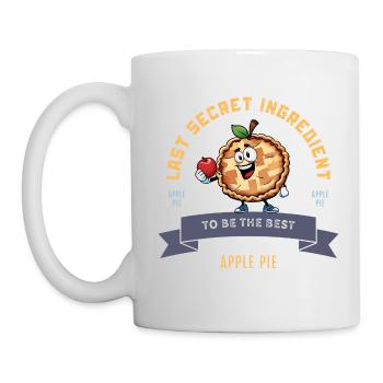 Homemade cake - Mug - white - Left