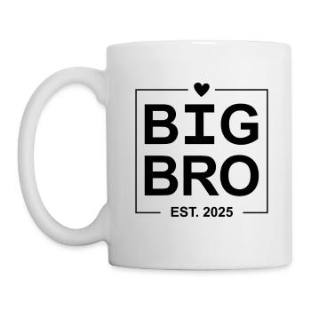 Big Bro Est 2025 - Mug - white - Left