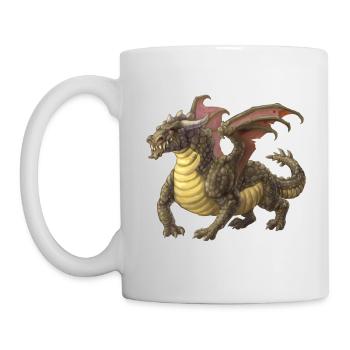 Ugly Dragon - Mug - white - Left