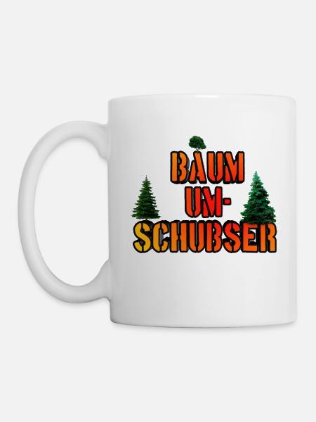 Baum-um-Schubser (2018) - Tasse - Weiß