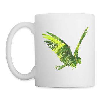 Parrot rainforest - Mug - white - Left