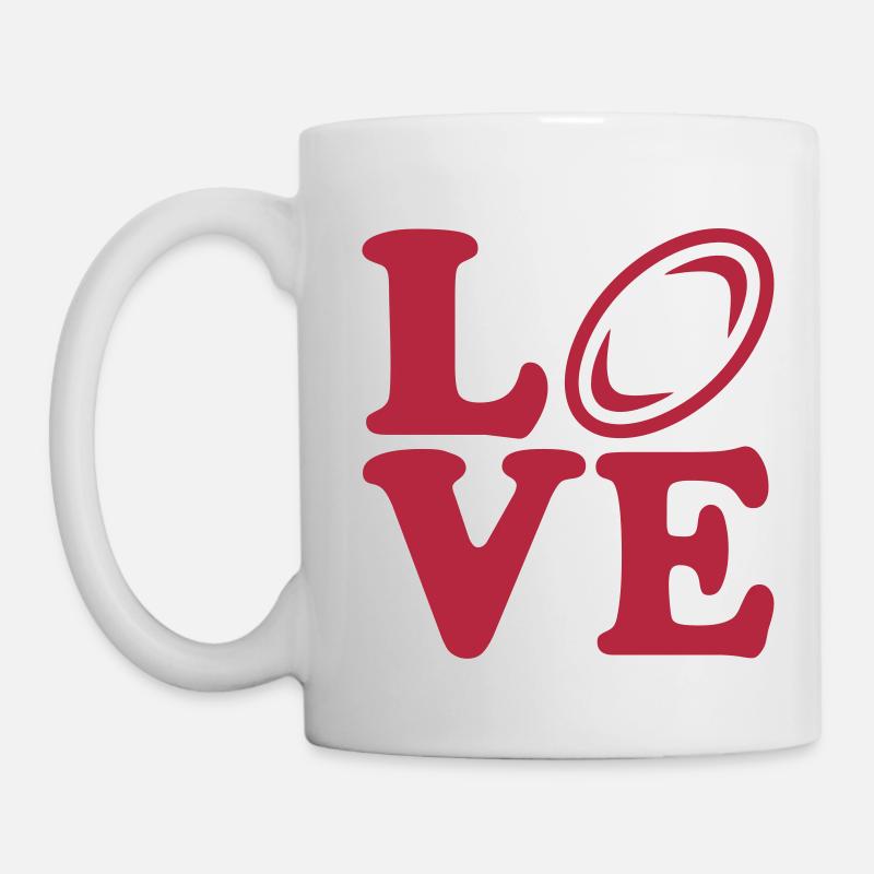 Rugby - Tasse - Weiß