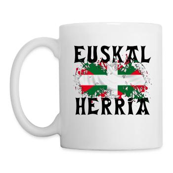 Euskal Herria - Pays Basque 86 - Mug blanc - blanc - Gauche