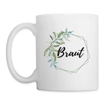 Braut - Junggesellinnenabschied - Tasse - Weiß - Links