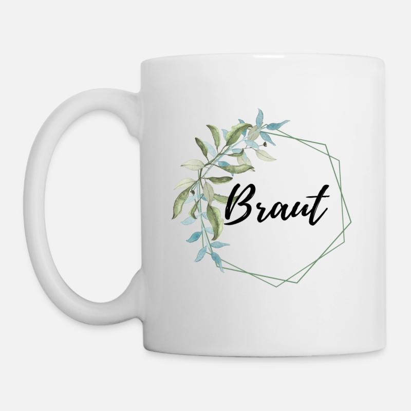 Braut - Junggesellinnenabschied - Tasse - Weiß