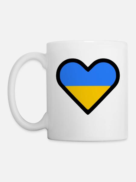Ukraine - Tasse - Weiß