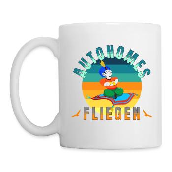autonomes fliegen keine neue technologie teppich - Tasse - Weiß - Links