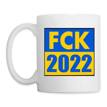 Fck 2022 - Mug blanc - blanc - Gauche