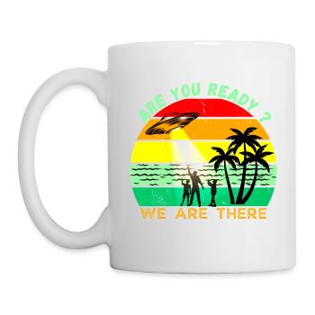 Alien - Are you ready? - UFO-Extraterrestrials - Mug - white - Left