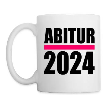 Abitur 2024 - Tasse - Weiß - Links
