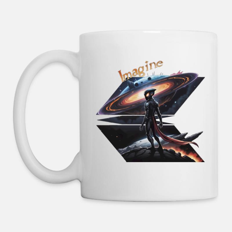 Alien interdimensionnel - Mug blanc - blanc