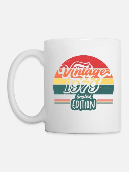 Vintage 1979 Limited edition - Mug blanc - blanc