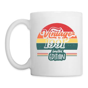 Vintage 1991 Limited edition - Mug - white - Left