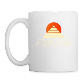 Beyond the Black Rainbow: Arboria Logo - Mug - white - Left
