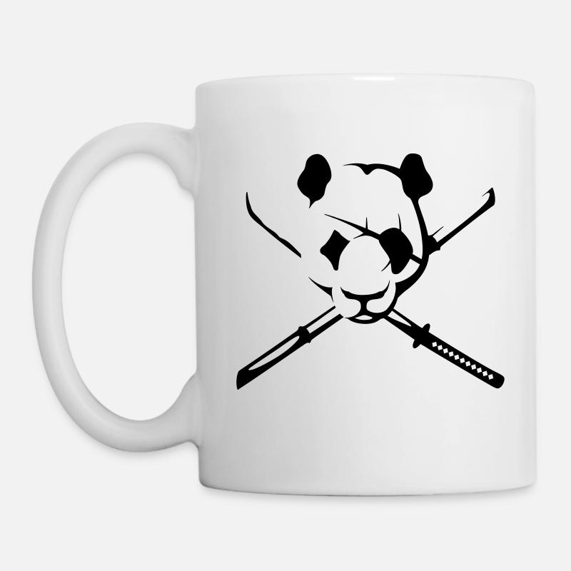 Panda pirate - Mug blanc - blanc