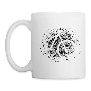 Bicycle Mountain Biking Mountain Bike MTB Gift - Mug - white - Left
