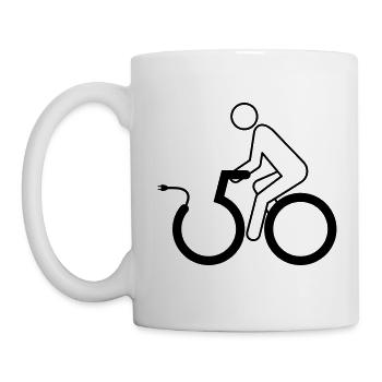 Full throttle through the 50s - Mug - white - Left