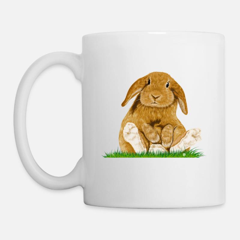 Häschen! - Tasse - Weiß