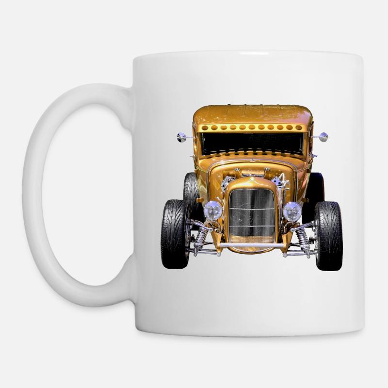 Voiture - Voiture classique - Mug blanc - blanc