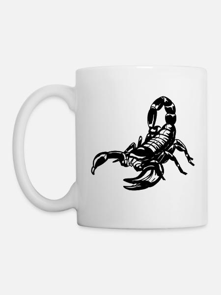 SCORPION - Tasse - Weiß